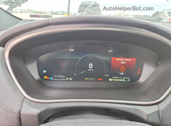 2LMPJ8LP8KBL11258 2019 LINCOLN NAUTILUS Black Սարքավորումների վահանակի տեսք