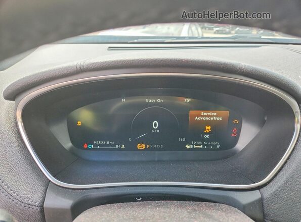 2LMPJ8LP9KBL62199 2019 LINCOLN NAUTILUS Blue Սարքավորումների վահանակի տեսք