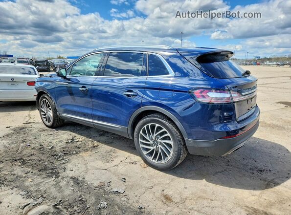 2LMPJ8LP9KBL62199 2019 LINCOLN NAUTILUS Blue Հետևի ձախ