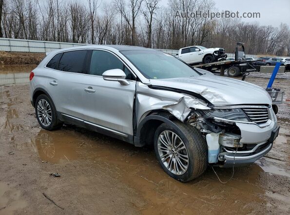 2LMPJ8LR0GBL21078 2016 LINCOLN MKX Серебряный Передняя правая четверть