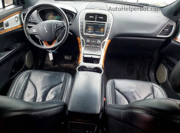 2LMPJ8LR0GBL21078 2016 LINCOLN MKX Серебряный Вид панели приборов