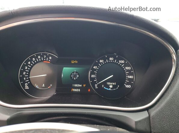 2LMPJ8LR0GBL21078 2016 LINCOLN MKX Серебряный Вид щитка приборов