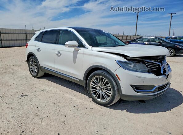 2LMPJ8LR7JBL37267 2018 LINCOLN MKX White Առջևի աջ