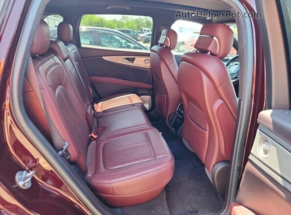2LMPJ9JP8KBL33561 2019 LINCOLN NAUTILUS Бордовый Вид задних сидений