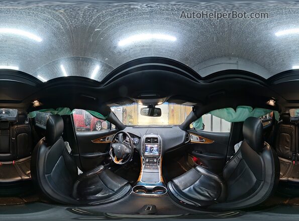 2LMTJ8LP7GBL22323 2016 LINCOLN MKX Черный Панорамный вид салона 360°