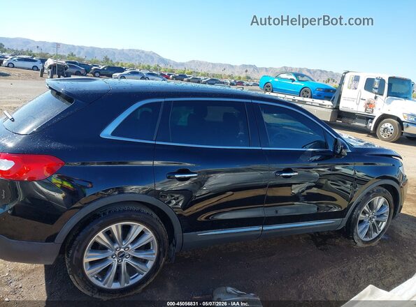 2LMTJ8LPXGBL57695 2016 LINCOLN MKX Черный Вид задней части салона