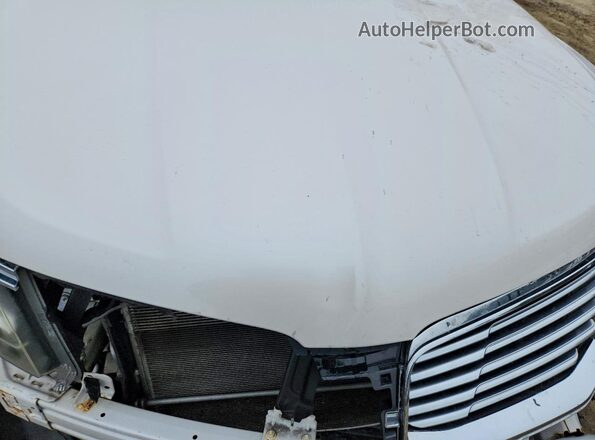 2LMTJ8LR4GBL73604 2016 LINCOLN MKX Белый Вид задней части салона