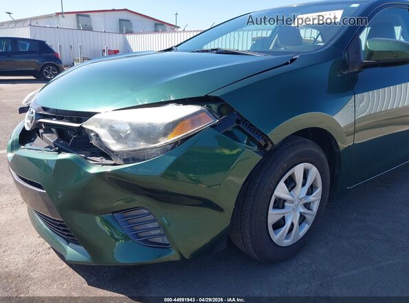 2T1BPRHE0GC686551 2016 TOYOTA LL Green 