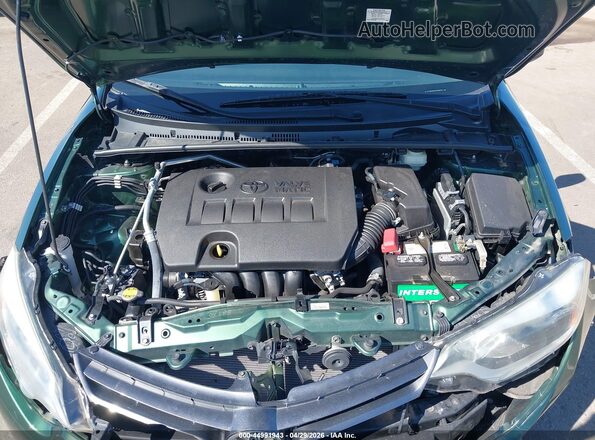 2T1BPRHE0GC686551 2016 TOYOTA LL Green Вид ззаду