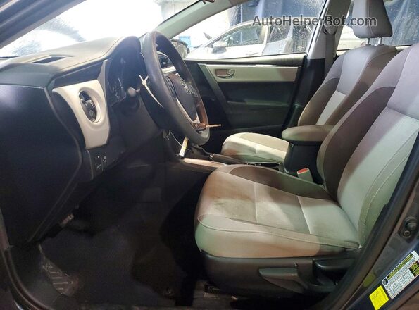 2T1BPRHE5HC747961 2017 TOYOTA COROLLA Gray Սալոնի դիմացի տեսք