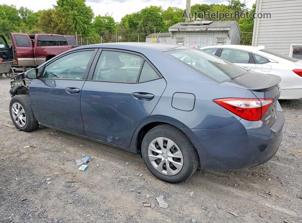 2T1BPRHE9GC534395 2016 TOYOTA COROLLA Gray Задня ліва чверть