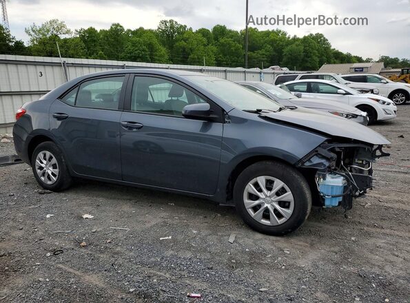 2T1BPRHE9GC534395 2016 TOYOTA COROLLA Gray Передня права чверть