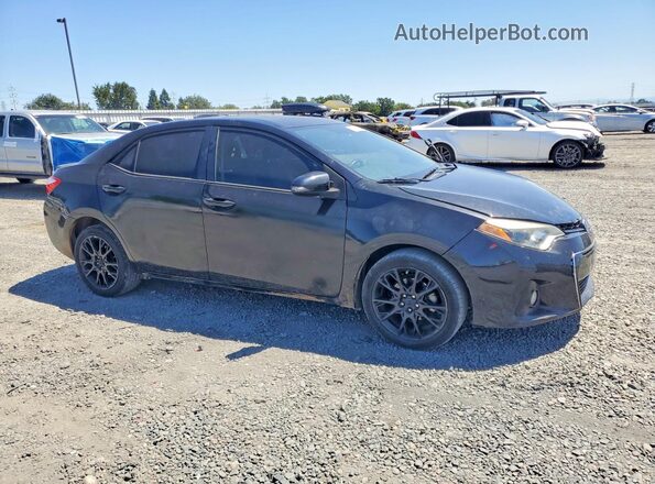 2T1BURHE0GC528607 2016 TOYOTA COROLLA Black წინა მარჯვენა