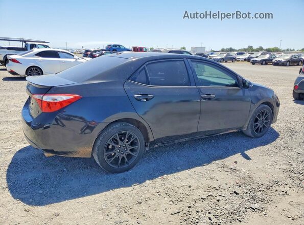 2T1BURHE0GC528607 2016 TOYOTA COROLLA Black უკანა მარჯვენა