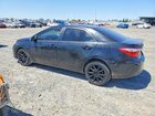 2016 Toyota Corolla L Black vin: 2T1BURHE0GC528607