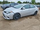 2016 Toyota Corolla Le Silver vin: 2T1BURHE0GC538179