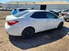2016 Toyota Corolla Le White vin: 2T1BURHE0GC543690
