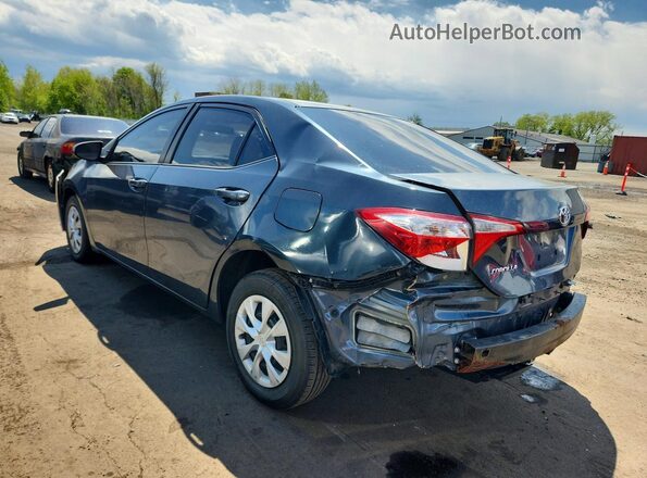 2T1BURHE0GC557346 2016 TOYOTA COROLLA Синий Задняя левая четверть