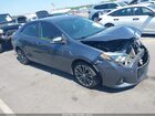 2016 Toyota Corolla S Plus Gray vin: 2T1BURHE0GC559209
