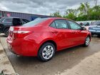2016 Toyota Corolla Le Red vin: 2T1BURHE0GC561459