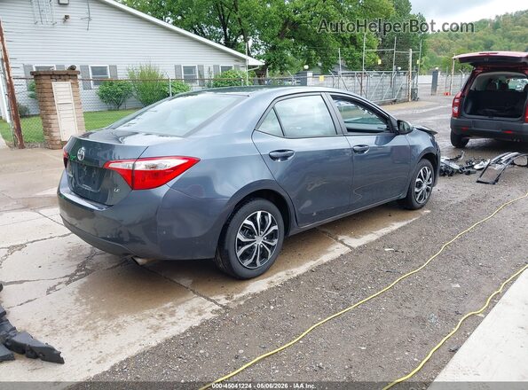 2T1BURHE0GC600664 2016 TOYOTA LL Blue Задня права чверть