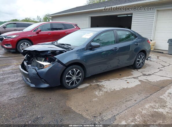 2T1BURHE0GC600664 2016 TOYOTA LL Blue Передня ліва чверть