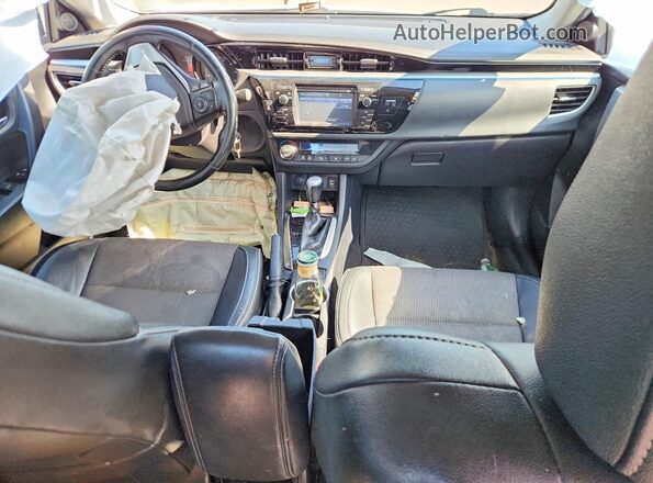 2T1BURHE0GC610675 2016 TOYOTA COROLLA White Widok deski rozdzielczej