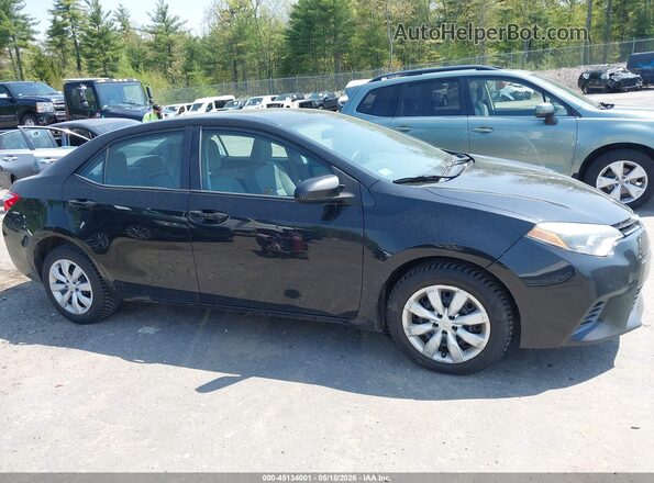 2T1BURHE0GC614452 2016 TOYOTA COROLLA Черный Вид задней части салона