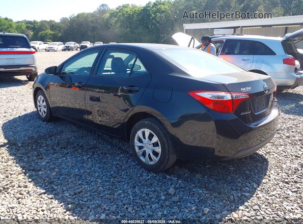 2T1BURHE0GC655194 2016 TOYOTA LL Черный Задняя левая четверть