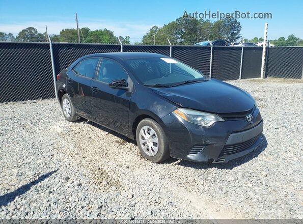2T1BURHE0GC655194 2016 TOYOTA LL Черный Передняя правая четверть