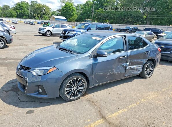 2T1BURHE0GC692858 2016 TOYOTA COROLLA Blue Front left