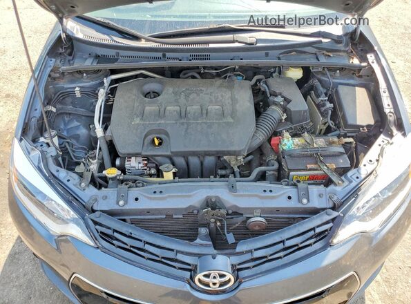 2T1BURHE0GC692858 2016 TOYOTA COROLLA Blue Rear interior view