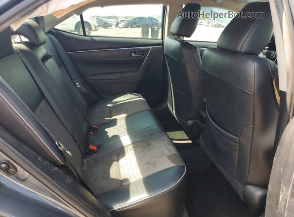 2T1BURHE0GC692858 2016 TOYOTA COROLLA Blue Rear seats view