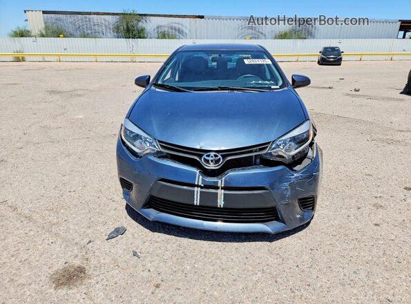 2T1BURHE0GC697185 2016 TOYOTA COROLLA Синий Вид спереди