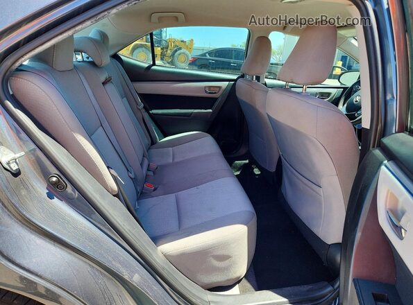 2T1BURHE0GC697185 2016 TOYOTA COROLLA Синий Вид задних сидений