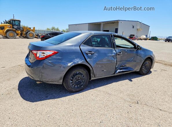 2T1BURHE0GC697185 2016 TOYOTA COROLLA Синий Задняя правая четверть