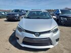 2016 Toyota Corolla Le Серый vin: 2T1BURHE0GC715037