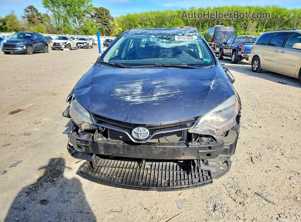 2T1BURHE0GC731058 2016 TOYOTA COROLLA Charcoal Widok z przodu