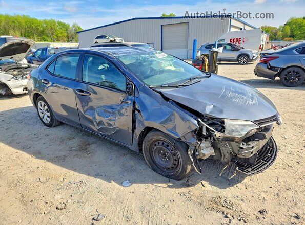 2T1BURHE0GC731058 2016 TOYOTA COROLLA Charcoal Przód prawy