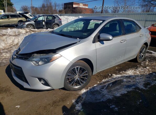 2T1BURHE0GC740746 2016 TOYOTA COROLLA Серебряный Передняя левая четверть