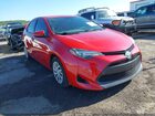 2017 Toyota Corolla Le Red vin: 2T1BURHE0HC786823