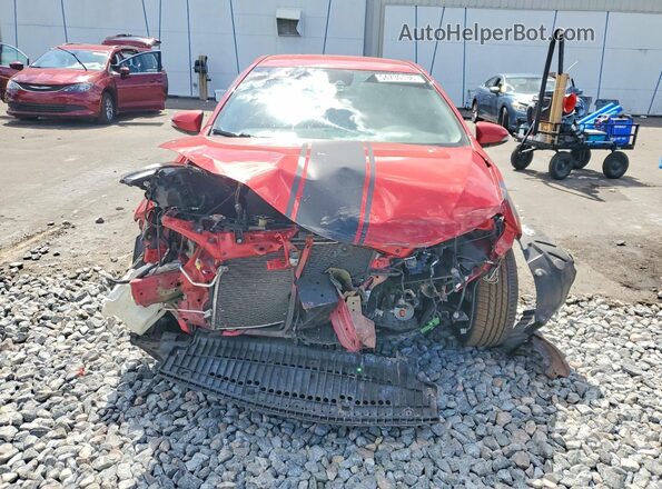 2T1BURHE0HC828861 2017 TOYOTA COROLLA Red წინა ხედი