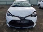 2017 Toyota Corolla Le White vin: 2T1BURHE0HC910914
