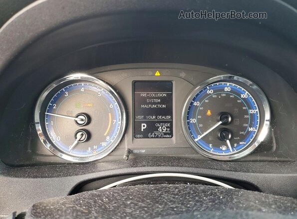 2T1BURHE0HC910914 2017 TOYOTA COROLLA White Սարքավորումների վահանակի տեսք