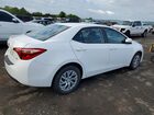 2017 Toyota Corolla Le White vin: 2T1BURHE0HC910914