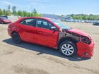 2017 Toyota Corolla Le Красный vin: 2T1BURHE0HC916602