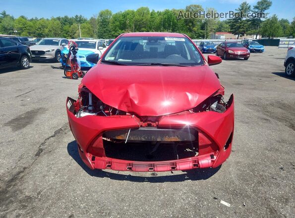 2T1BURHE0HC916602 2017 TOYOTA COROLLA Красный Вид спереди