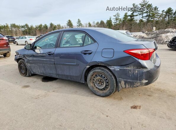 2T1BURHE0HC934663 2017 TOYOTA COROLLA Серый Задняя левая четверть