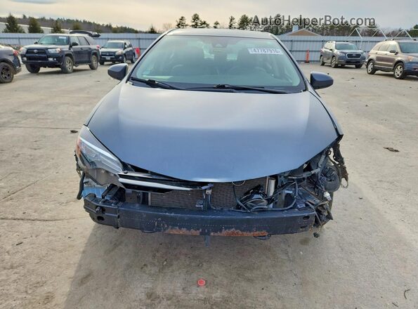 2T1BURHE0HC934663 2017 TOYOTA COROLLA Серый Вид спереди