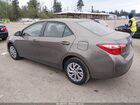 2018 Toyota Corolla Le Серый vin: 2T1BURHE0JC004560